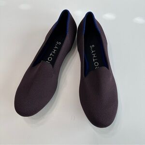 NEW Rothy's Loafer in Dark Purple - Size 6